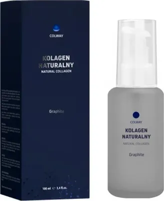 A product box and bottle of natural collagen.