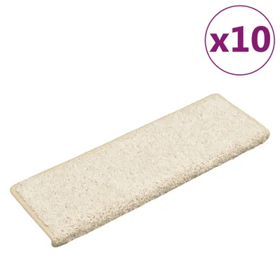 Immagine prodotto di Tappetini 10 pezzi 65x25 cm Bianco