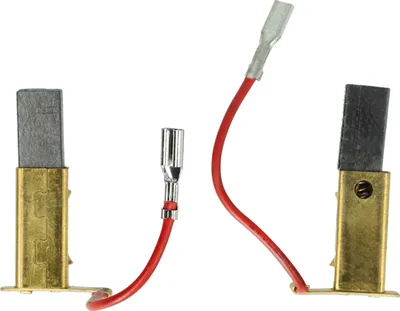 Produktbild von vhbw 2x Kohlebürste 15,3 x 7,9 x 4,9 mm Ersatz für Stihl 60100071049 für Heckenschere + Feder