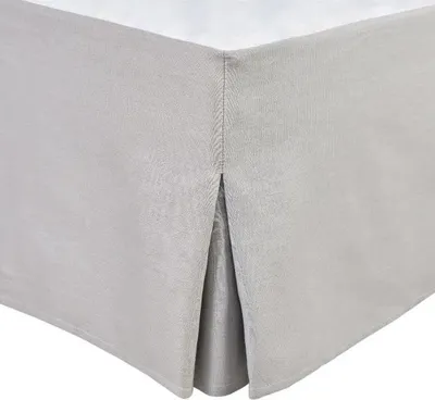 Produktbild von Bettkastenbezug - HOME LINGE PASSION - 160 x 200 cm + 30 cm - Hellgrau