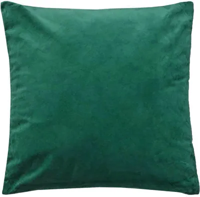Produktbild von Sofakissen mit Füllung »Milano« HxB 45x45 cm Grün Dekokissen mit Komfort-Samt-Bezug und Reißverschluß mit Füllkissen Extra Weich Couchkissen, 203572