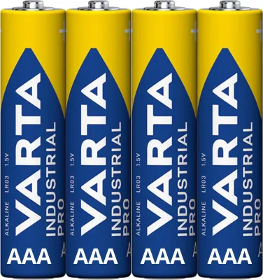 Produktbild von Varta Batterie INDUSTRIAL PRO Micro  AAA LR03 (4x in Folie)