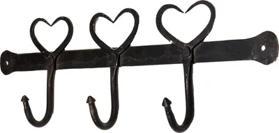 Produktbild von Shabby chic Kleiderhaken garderobe Turkan 3er