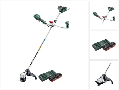 Produktbild von Metabo FSB 36-18 LTX BL 40 Akku Freischneider 36 V ( 2x 18 V ) Zweihandgriff Brushless + 2x Akku 10,0 Ah + Doppelladegerät