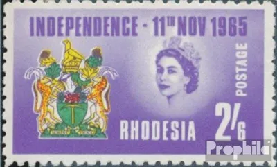 Produktbild von Briefmarken Rhodesien 1965 Mi 8 (kompl.Ausg.) postfrisch Unabhängigkeit