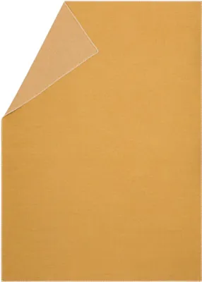 Produktbild von David Fussenegger Waffeldecke Uni 140x200 cm Senf GRS