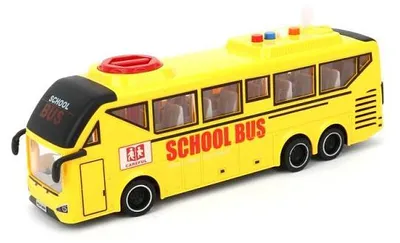 Obrázek produktu pro Školní autobus, žlutý, měřítko 1:16