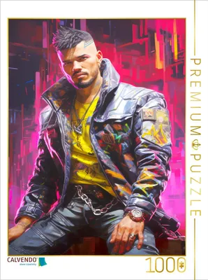 Produktbild von CALVENDO Puzzle Biohacker Rebel | 1000 Teile Lege-Größe 64x48cm Foto-Puzzle für glückliche Stunden