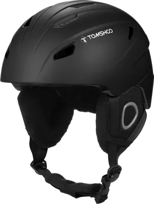 Produktbild von Skihelm mit abnehmbarem Brillen-Innenfutter und Ohrpolstern. Leichter Snowboardhelm fuer Damen und Herren zum Snowboarden und Radfahren