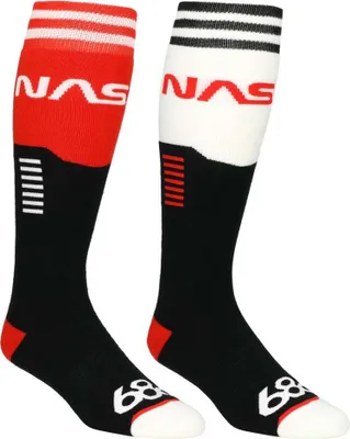 Produktbild von 686 Nasa Lange Socken 2 Paare Schwarz EU 34-38 Herren Schwarz EU 34-38