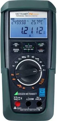 Image de Multimètre numérique Gossen Metrawatt TRMS CA+CC 310 000 points 600 VCA 600 VCC 10 VCC (METRAHIT ULTRA)