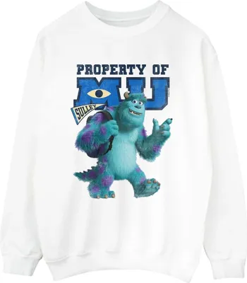 Produktbild von Disney - "Monsters University Property Of MU" Sweatshirt für Herren BI40418 (5XL) (Weiß)