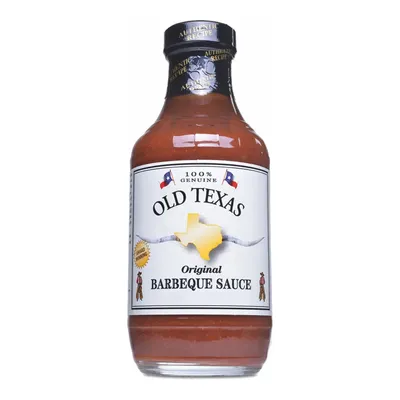 Zdjęcie produktu dla Old Texas wędzony i pikantny sos BBQ o smaku dymu wędzarniczego 455ml