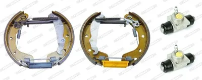 Produktbild von FERODO Bremsensatz Trommelbremse Hinten für OPEL Corsa C Schrägheck (X01) FMK433
