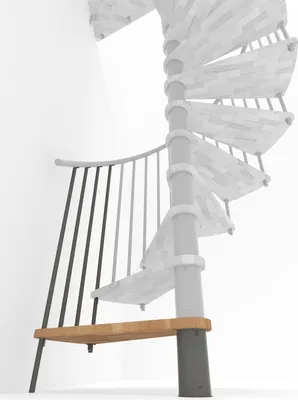 Produktbild von Minka Höhenerweiterung für Spiral Smart 100cm Durchmesser Buche Grau
