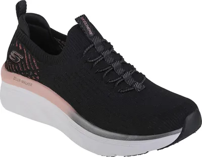 Produktbild von Skechers D'Lux Walker Let It Glow 149366-BKRG, Sneaker, Damen, Schwarz