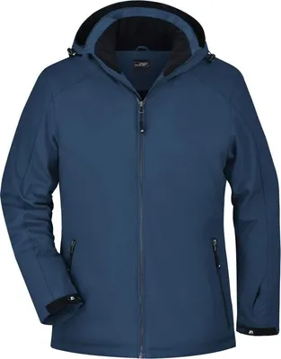 Produktbild von Elastische, gefütterte Softshelljacke navy, Gr. S