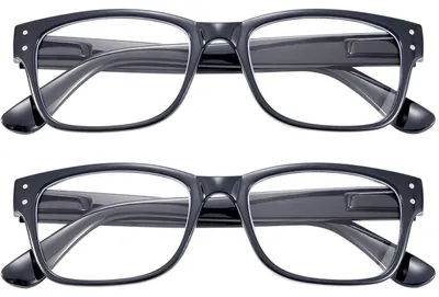 Produktbild von 2er-Set Bildschirm-Brille Blaulichtfilter +2,5 Dioptrien: Augenschutz für PC, Handy & Gaming, für entspanntes digitales Leben!