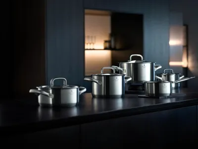 Zdjęcie produktu dla WMF 07.2055.9990, Zestaw do gotowania, Stal nierdzewna, Stal nierdzewna, Stal nierdzewna, Stal nierdzewna, 250 °C