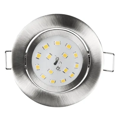 Produktbild von LED Einbauleuchte McShine "Slim", 82x28mm, 5W, 400 lm, 4000K, Edelstahl gebürstet