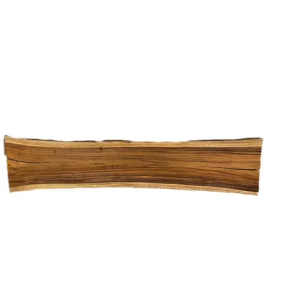 Produktbild von Holzplatte aus Tropenholz - Massive Tischplatte aus Regenbaumholz Platte 10 - 245x52x4,5 cm