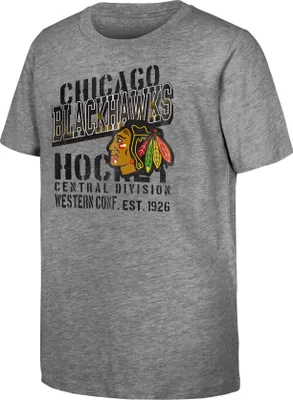 Produktbild von Chicago Blackhawks NHL Go Time SS Tee Kinder-T-Shirt Größe: Kinder S (6 - 9 Jahre)