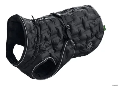 Produktbild von HUNTER Hundemantel Monaco 40, schwarz