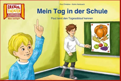 Produktbild von Mein Tag in der Schule / Kamishibai Bildkarten