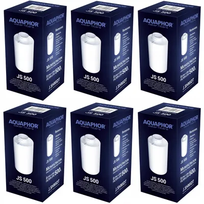 Produktbild von Aquaphor JS 500 Filterkartusche 6 Stück.