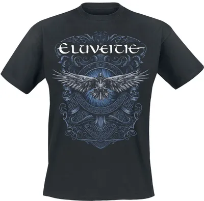 Produktbild von Eluveitie T-Shirt Herren Dark Raven schwarz M