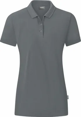 Produktbild von Jako Organic Polo Damen - Steingrau