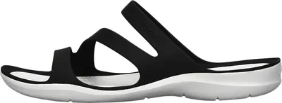 Produktbild von Crocs Swiftwater, Weiblich, Erwachsener, Rutschen, Schwarz, Weiß, Einfarbig, 34 - 35