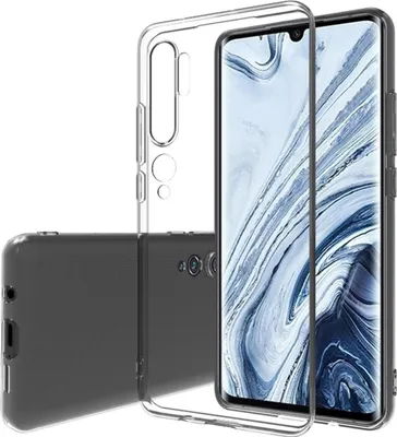 Obrázek produktu pro Pouzdro na mobilní telefon Xiaomi Mi Note 10 Silikonový kryt Ochranný kryt Soft Case Clear
