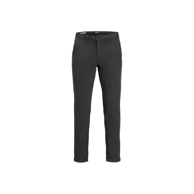 Produktbild von Jack & Jones 12193553, Chino, Erwachsener, Grau, Elasthan, Polyester, Viskose, Nicht bleichen, Feinwäsche (30°C)