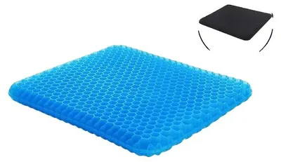 Obrázok produktu pre Sedacia podložka, dvojitá vrstva, priedušný materiál, 40x35x2,5 cm