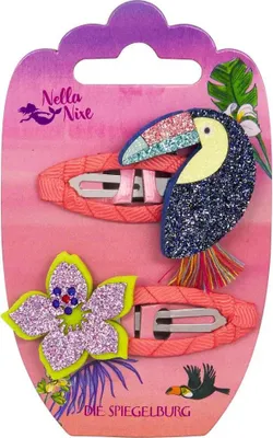 Produktbild von Haarclips Tukan Und Blume - Nella Nixe