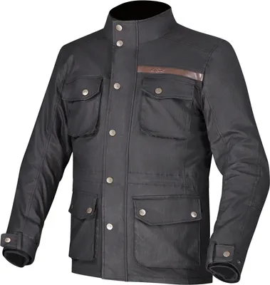 Produktbild von LS2 Liberty wasserdichte Motorrad-Textiljacke, schwarz, L