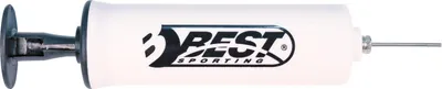 Produktbild von Best Sporting Kunststoff Ballpumpe, weiß mit Metall-Nadel