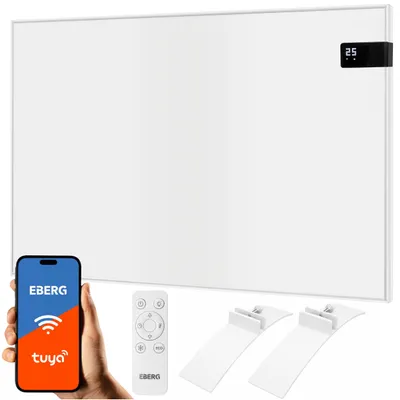 Zdjęcie produktu dla EBERG ROT 800 Panel grzewczy na podczerwień 800 W Wi-Fi Biały
