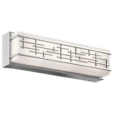 Produktbild von Elstead Zolon LED Wandleuchte 3-fach Chrom IP44