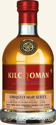 Produktbild von Kilchoman 2014 - 100% Armagnac Double Cask Finish - Uniquely Islay Series 2/10 - An Samhradh 2023
