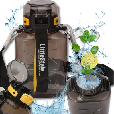 Image de TRESSARI | Gourde TRESSARI, gourde de sport pour la course à pied, 920 ml BPA-FREE, pour eau TRITANE