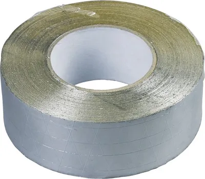Produktbild von Alu Klebeband Reparaturband Abisolierband Abdichtklebeband Isolierband für Abluftschlauch 50m x 50mm Reinaluminium Dunstabzugshaube