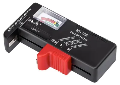Productafbeelding van Batterijtester voor AA, AAA, C, D, 9V en knoopcellen
