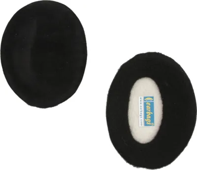 Produktbild von (( earbags | FASHION Ohrenwärmer , Wildleder Schwarz, M