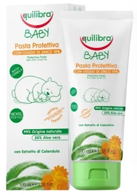Produktbild von Equilibra Baby, Beruhigende Emulsion mit Zinkoxid, 10%, 100 ml