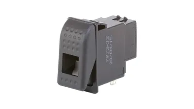 Produktbild von HELLA 6GM 007 832-221 Schalter - Wippbetätigung - Ausstattungsvar.: I->0 - Anschlussanzahl: 6 - geclipst