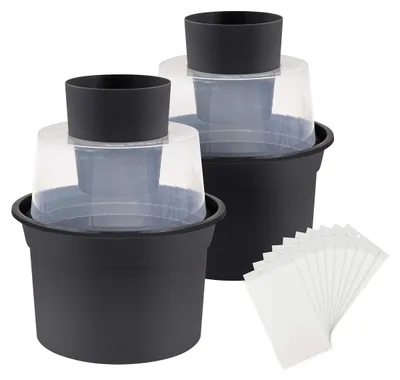 Image de Piège à moustiques écologique pour l'extérieur, lot de 2