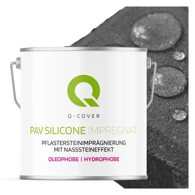 Produktbild von Oleophobe Pflastersteinimprägnierung | 5 L Nasssteineffekt | Farblose | Hydrophobe | Imprägniermittel Schutzmittel Ölabweisende | Innen Außen