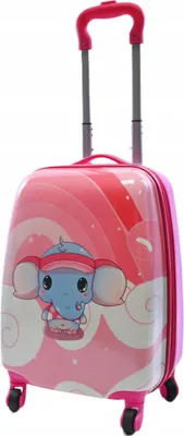 Produktbild von KABINENKOFFER FÜR MÄDCHEN ELEFANT KINDERGEpäCK REISETASCHE RÄDER